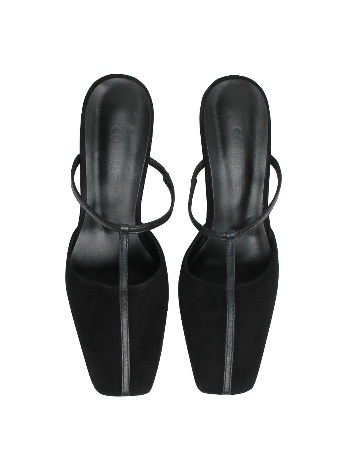 꼼므지(COMMEGEE) T Pointed Mule / CG1052BK
