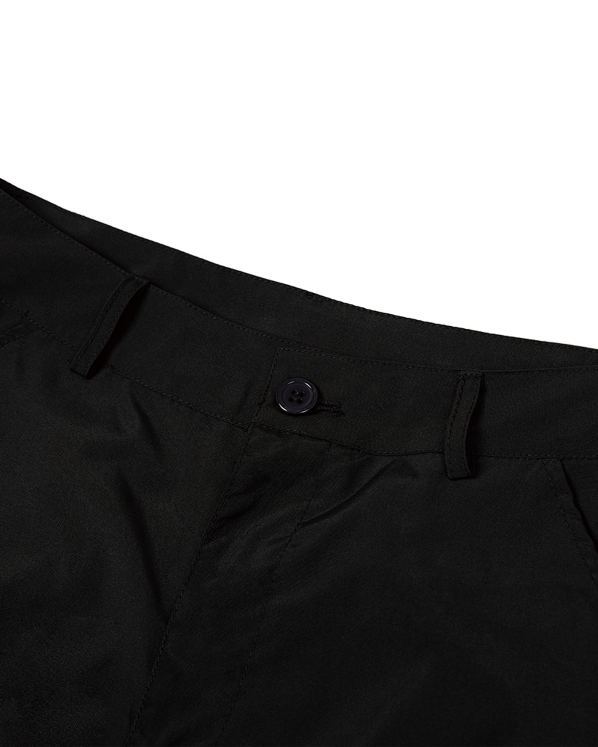 모아(MOAA) 나일론 리본 카고 팬츠 (BLACK)