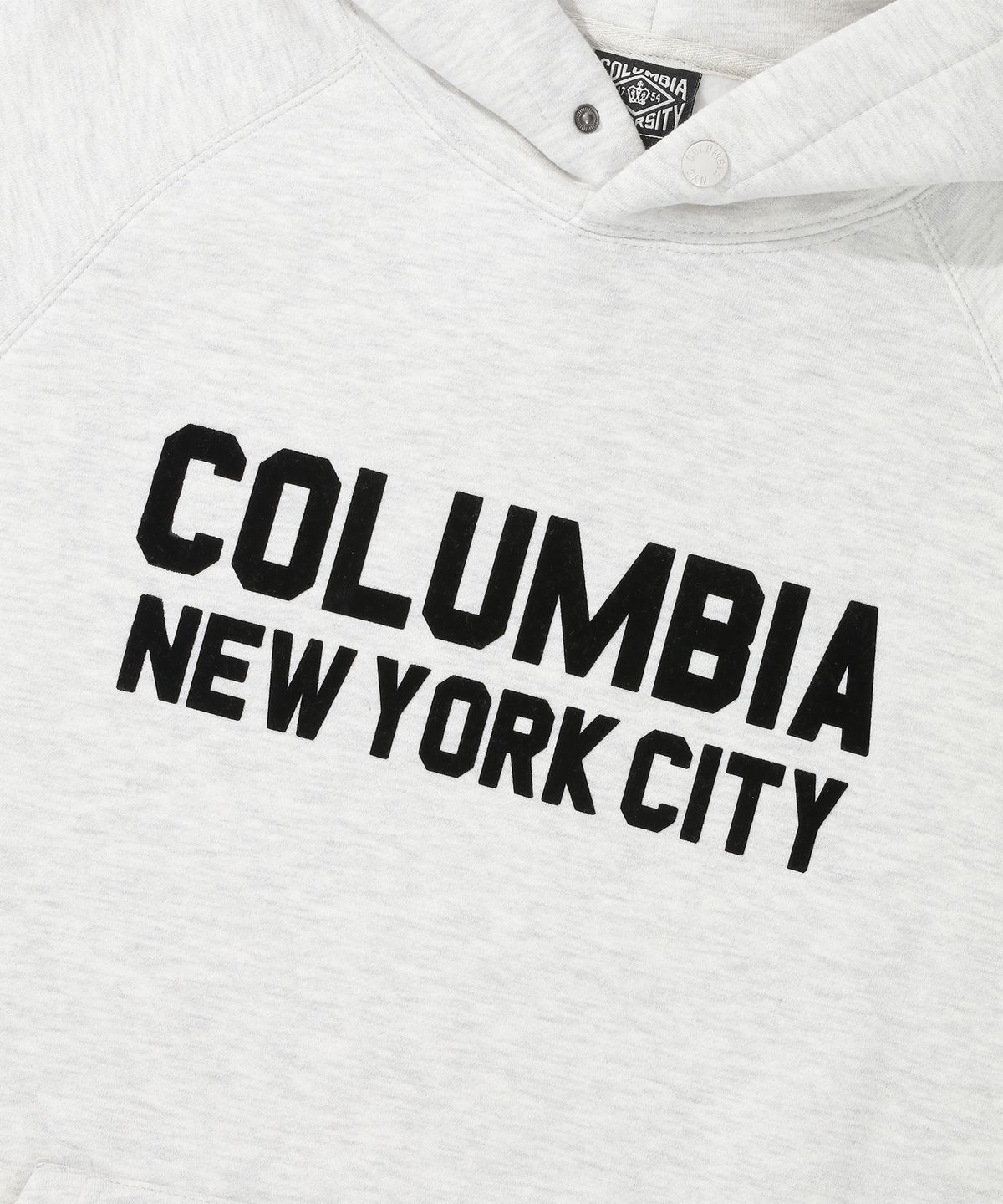 컬럼비아 유니버시티(COLUMBIA UNIVERSITY) NY BLACKSERIES OVER-FIT FLEECE HOODIE 오트밀