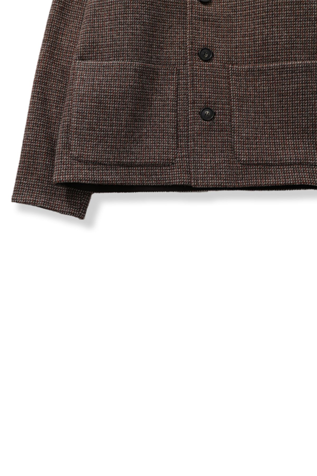 홀리선(HORLISUN) Marion Alpaca Jacket Brown