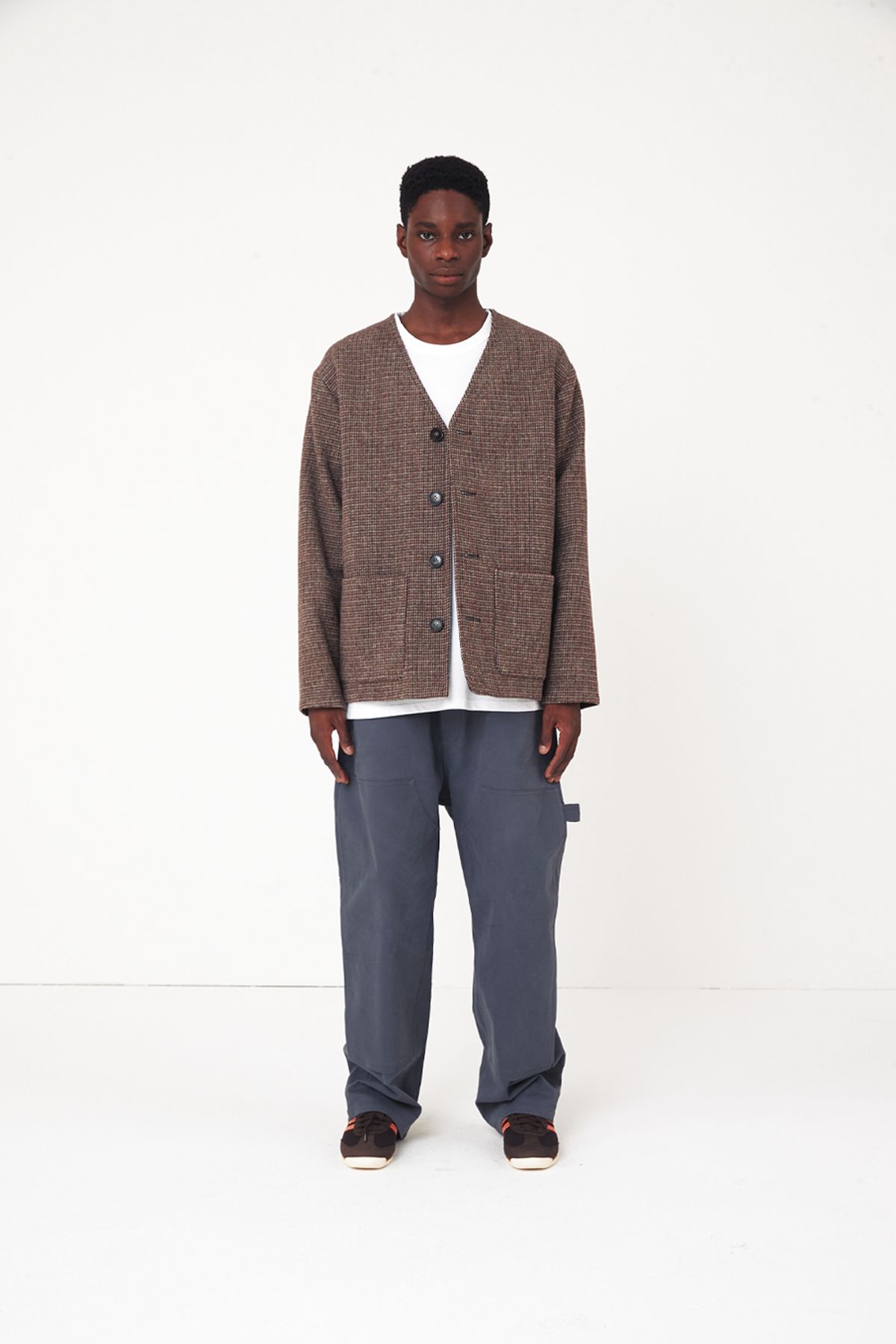 홀리선(HORLISUN) Marion Alpaca Jacket Brown