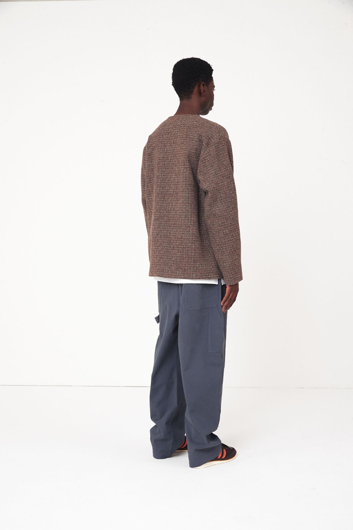 홀리선(HORLISUN) Marion Alpaca Jacket Brown