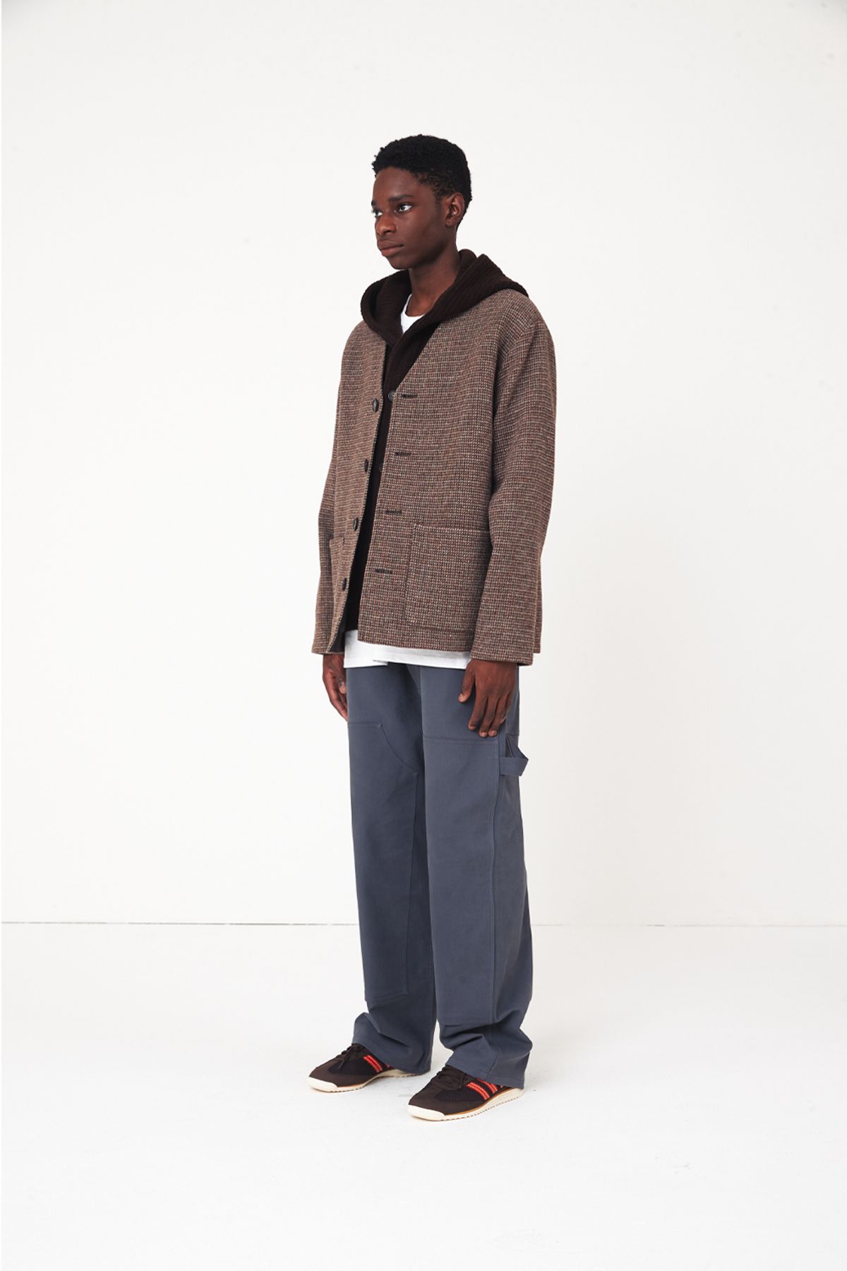 홀리선(HORLISUN) Marion Alpaca Jacket Brown