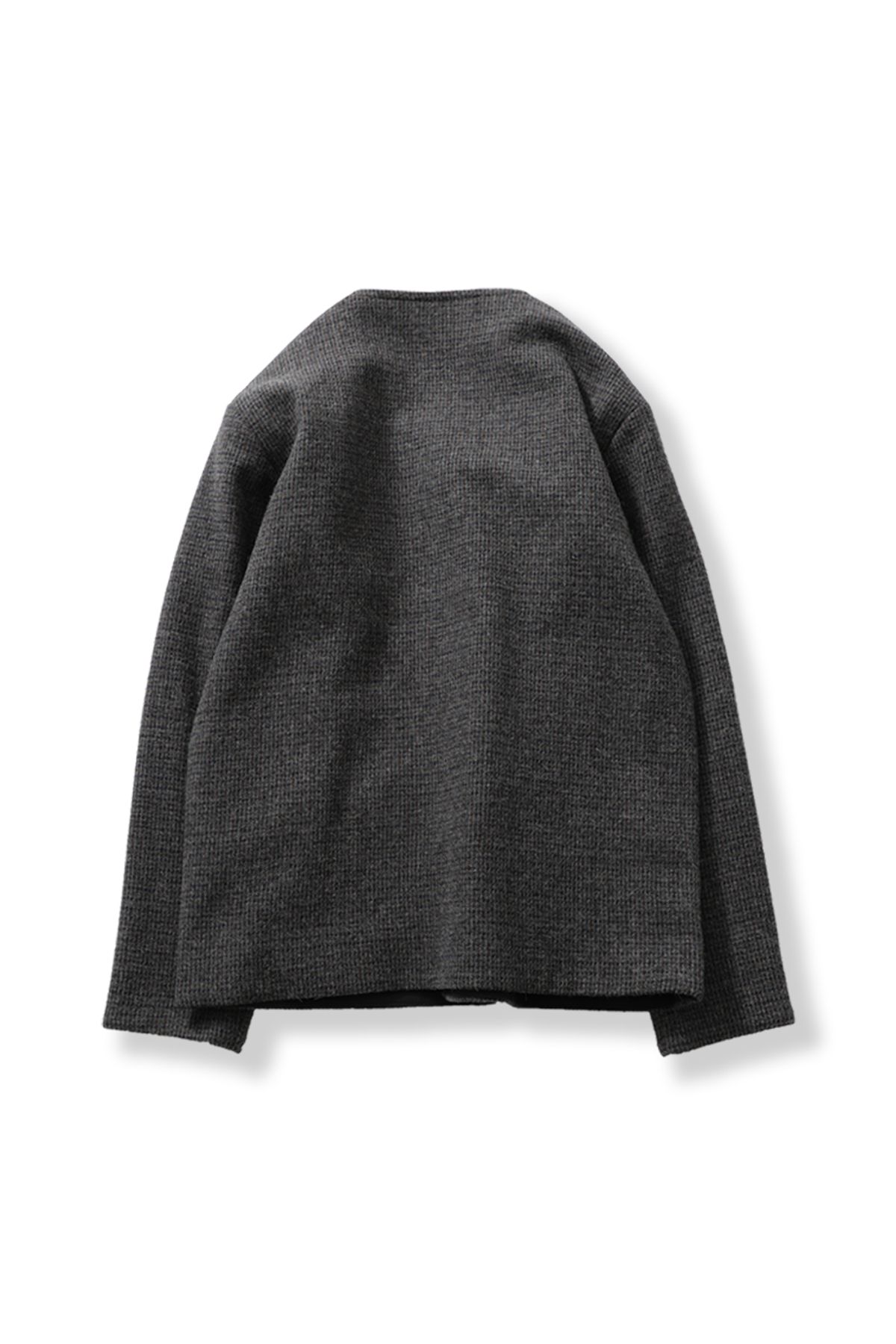 홀리선(HORLISUN) Marion Alpaca Cardigan Jacket Navy Gray