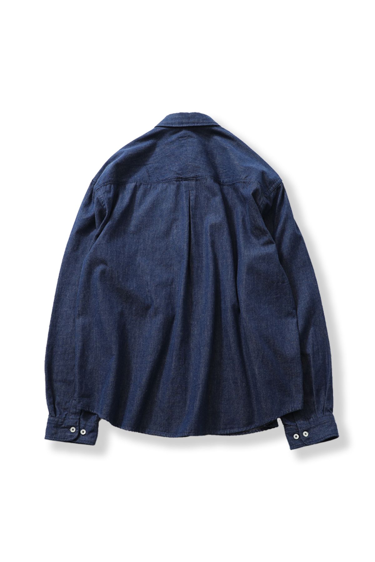 홀리선(HORLISUN) Jane Denim Shirt Navy
