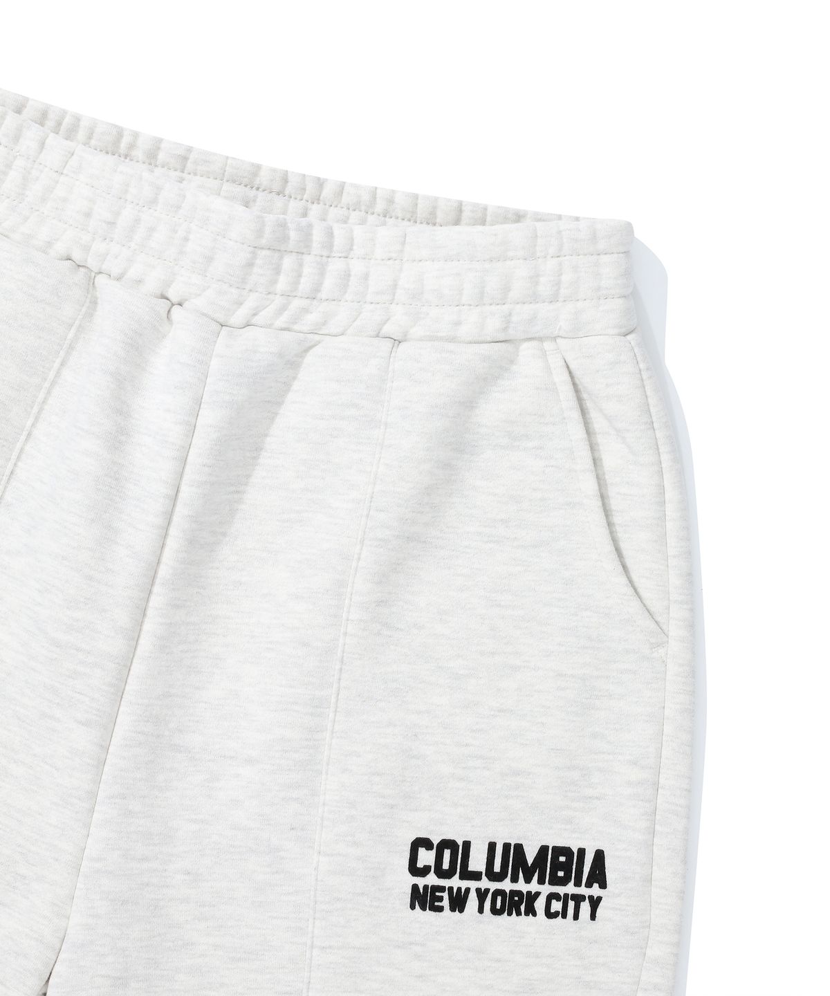컬럼비아 유니버시티(COLUMBIA UNIVERSITY) NY BLACKSERIES LOOSE-FIT FLEECE SWEATPANTS 오트밀