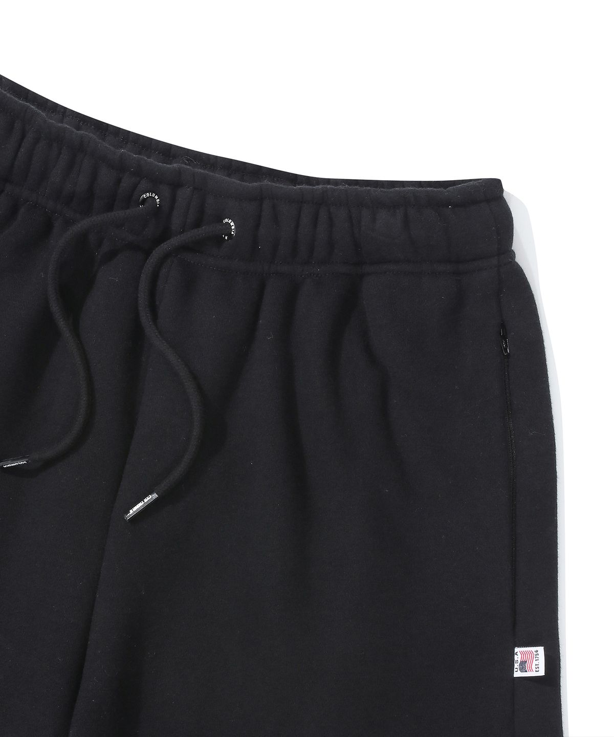 컬럼비아 유니버시티(COLUMBIA UNIVERSITY) CU CLASSIC LOGO LOOSE-FIT FLEECE SWEATPANTS 블랙
