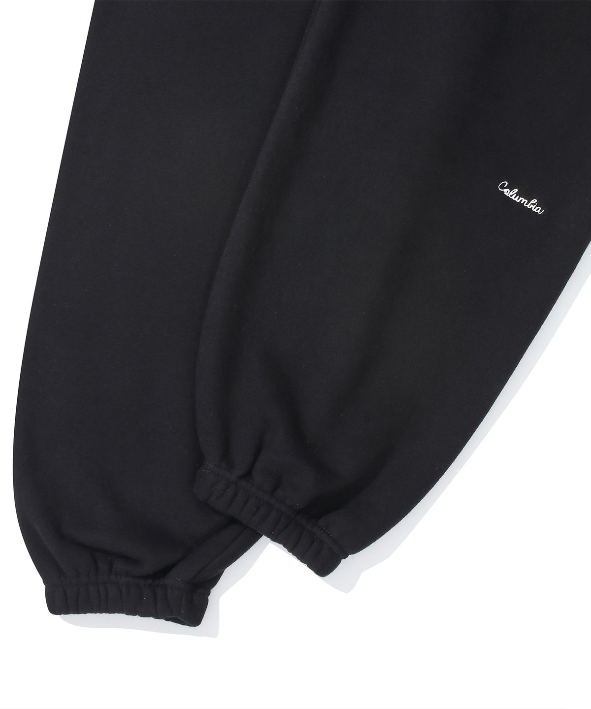 컬럼비아 유니버시티(COLUMBIA UNIVERSITY) CU CLASSIC LOGO LOOSE-FIT FLEECE SWEATPANTS 블랙