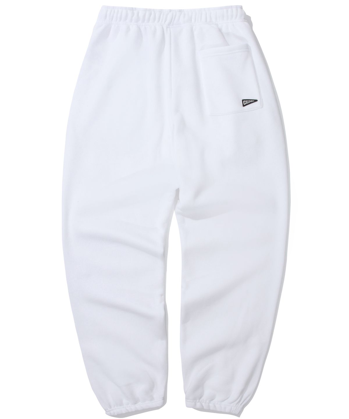 컬럼비아 유니버시티(COLUMBIA UNIVERSITY) CU CLASSIC LOGO LOOSE-FIT FLEECE SWEATPANTS 화이트
