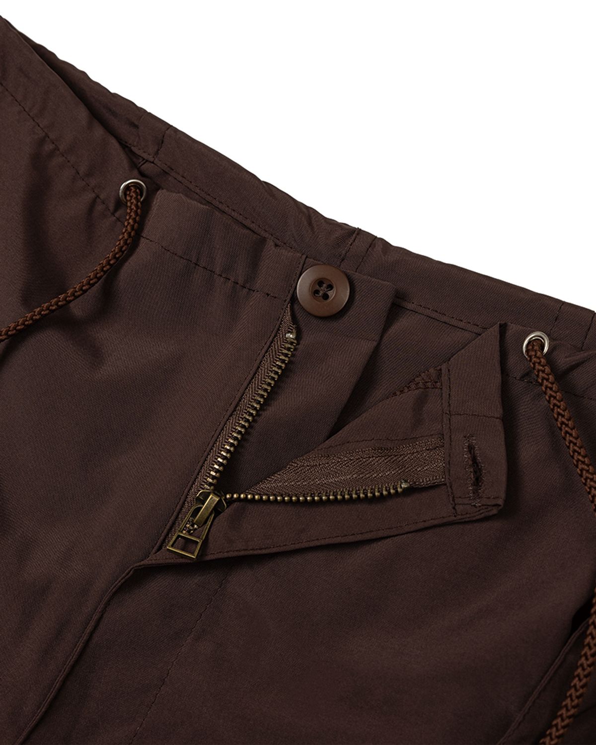 모아(MOAA) 나일론 파라슈트 팬츠 (BROWN)