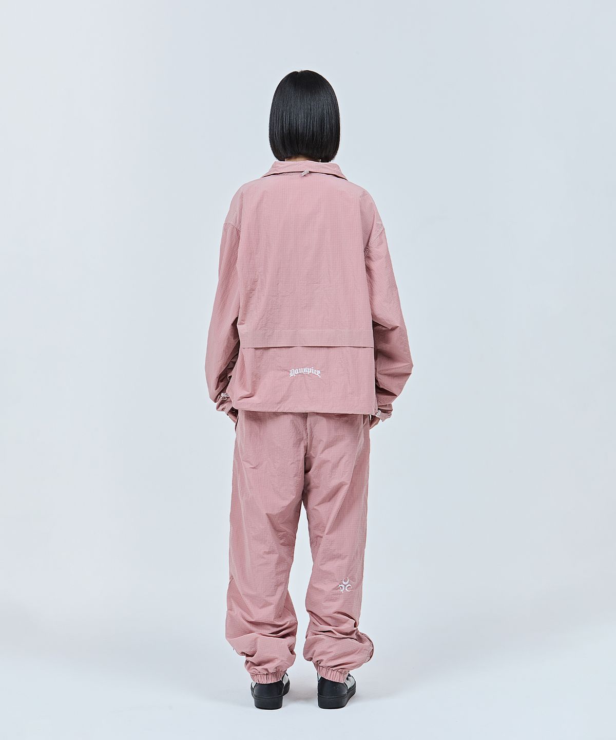 디오스피스(DAUSPICE) Ripstop Track Pants Pink
