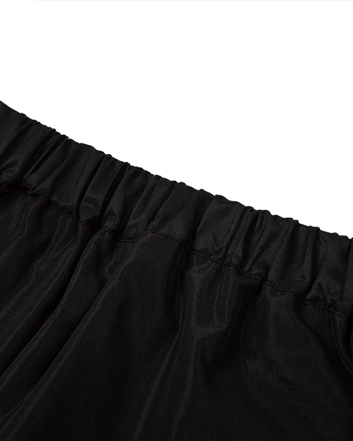 모아(MOAA) 랩 스커트 부츠컷 트라우저 (BLACK)