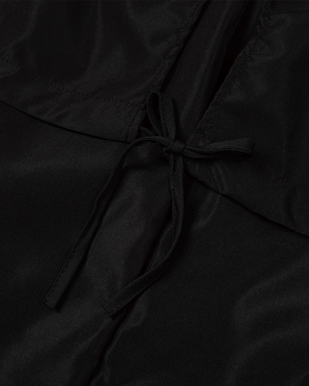 모아(MOAA) 랩 스커트 부츠컷 트라우저 (BLACK)