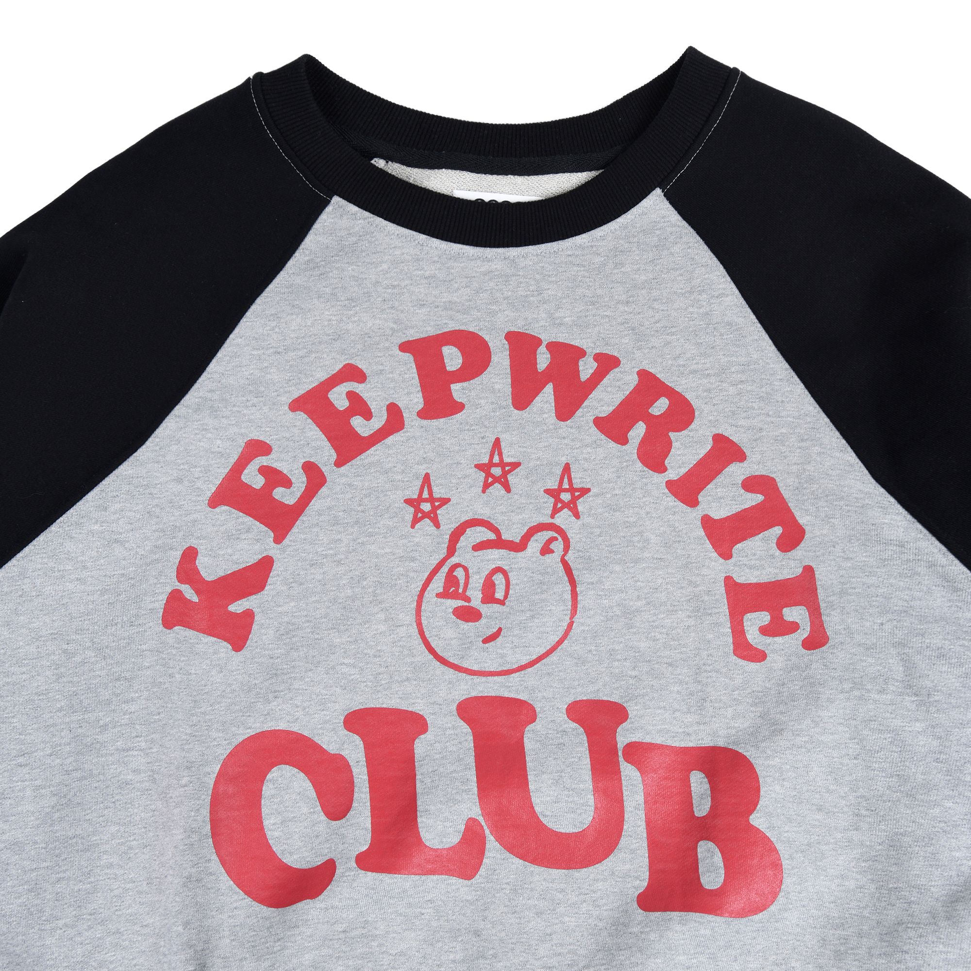 ◆AEAE Keep Writing Club ラグランスウェット/2色/送料込◆ MUSINSA | AEAE Keep Writing Club Raglan Sweatshirts -[BLACK]