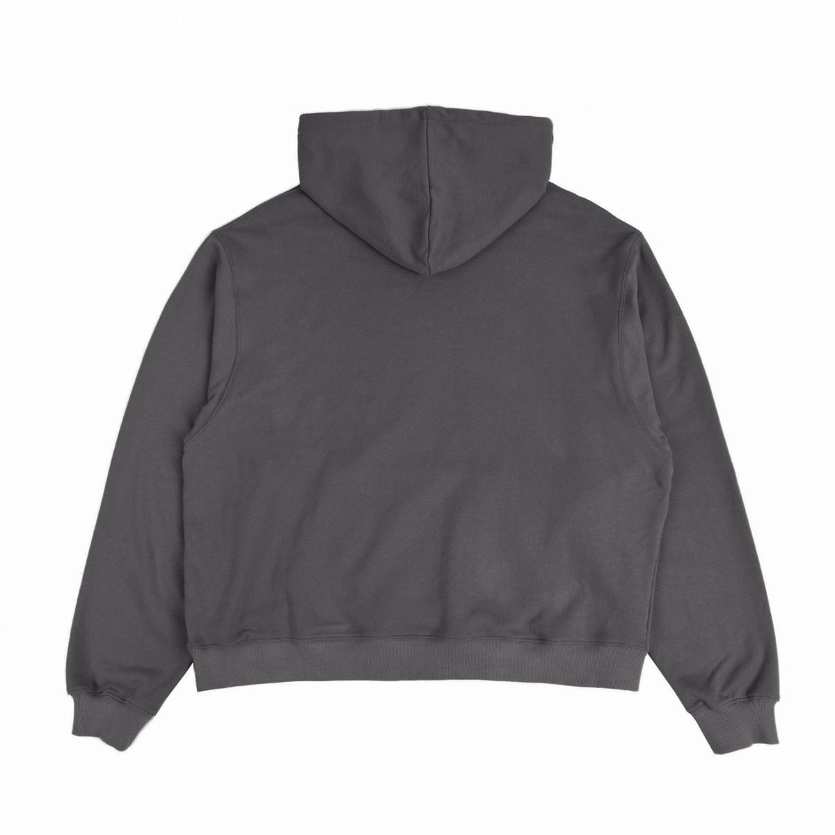 에이이에이이(AEAE) Web Logo Loosed Hoodie-[CHARCOAL]