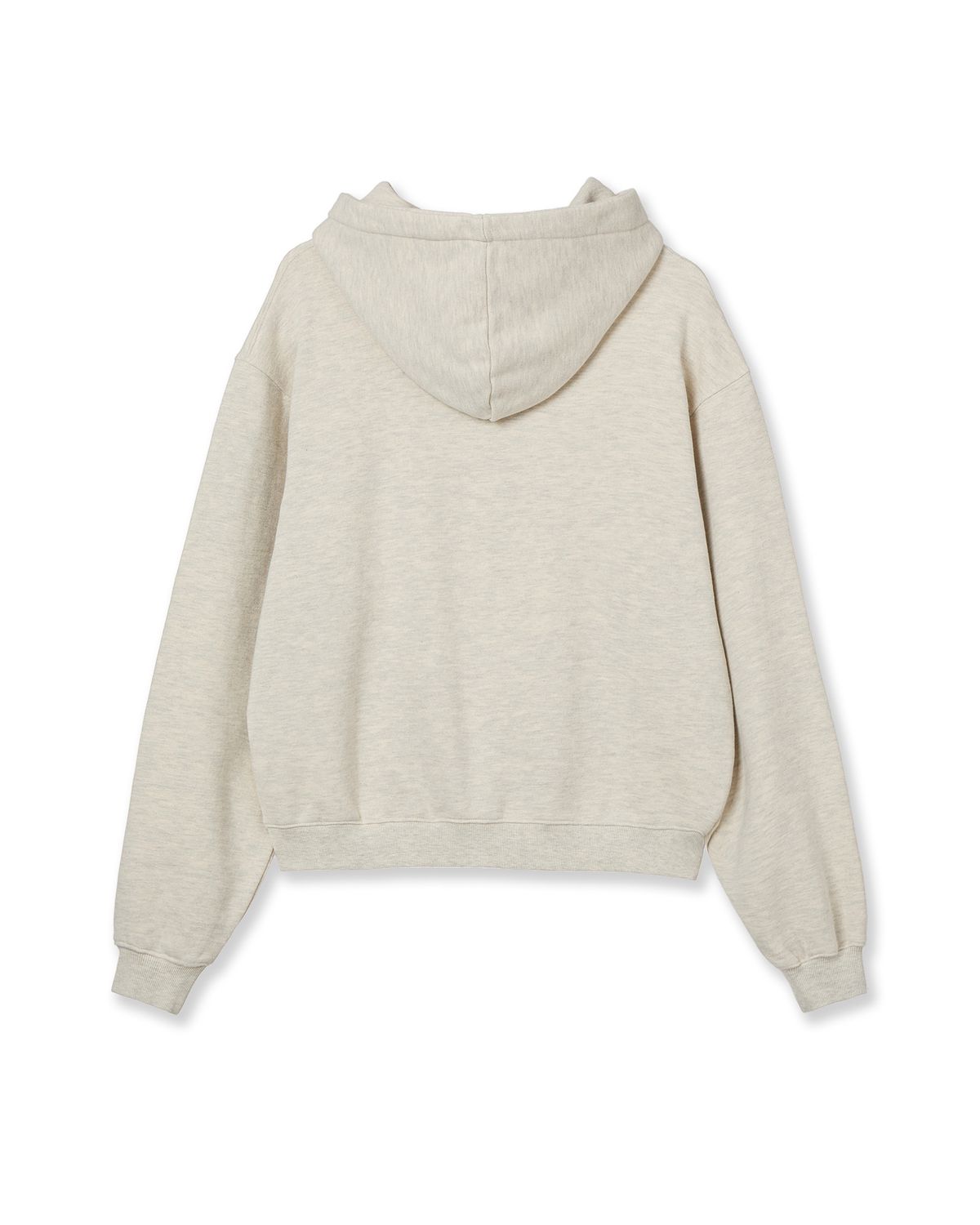 에이이에이이(AEAE) WEB LOGO LOOSED HOODIE [OATMEAL]