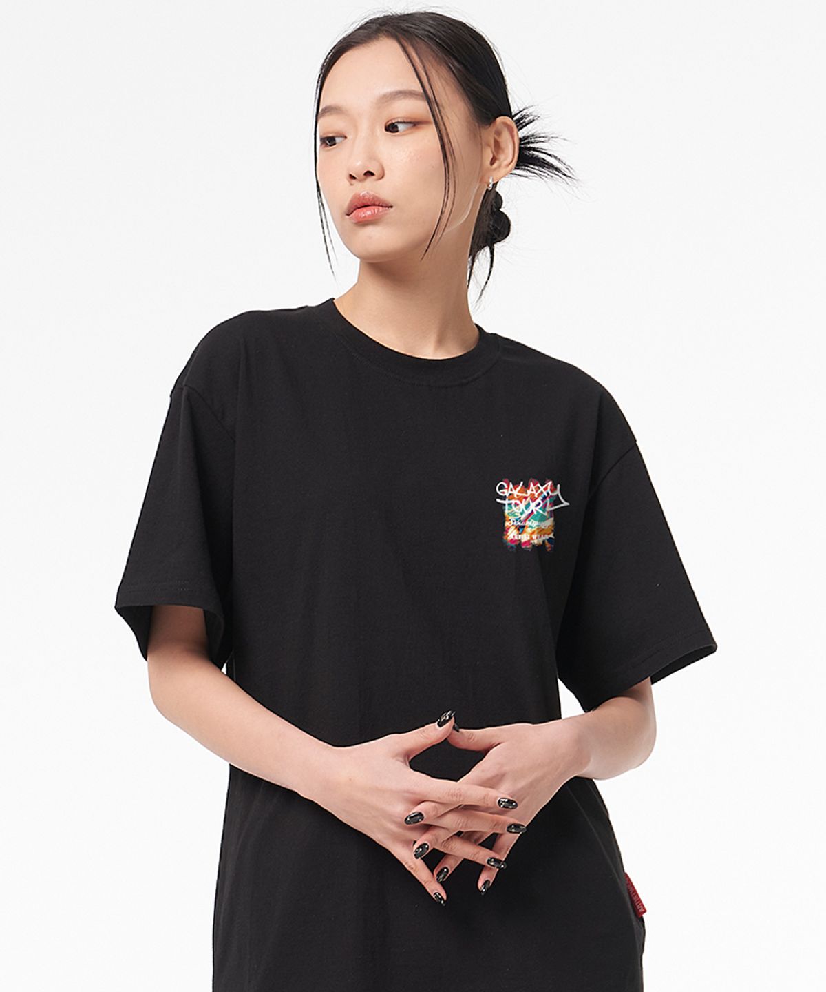 아티스트웨어(ARTISTWEAR) [ATW X 스트릿건즈] 갤럭시투어 반팔티