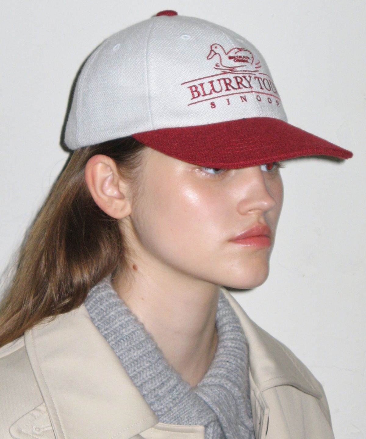 시눈(SINOON) WOOL CLASSIC BALL CAP (RED)