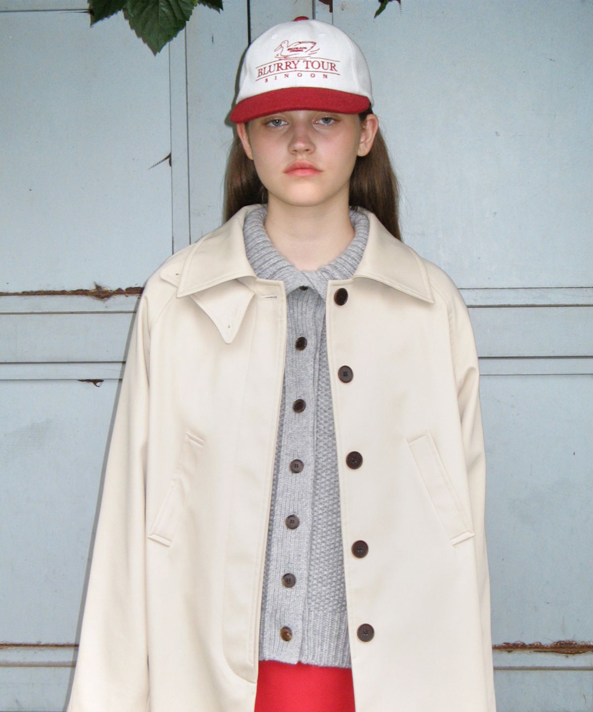 시눈(SINOON) WOOL CLASSIC BALL CAP (RED)