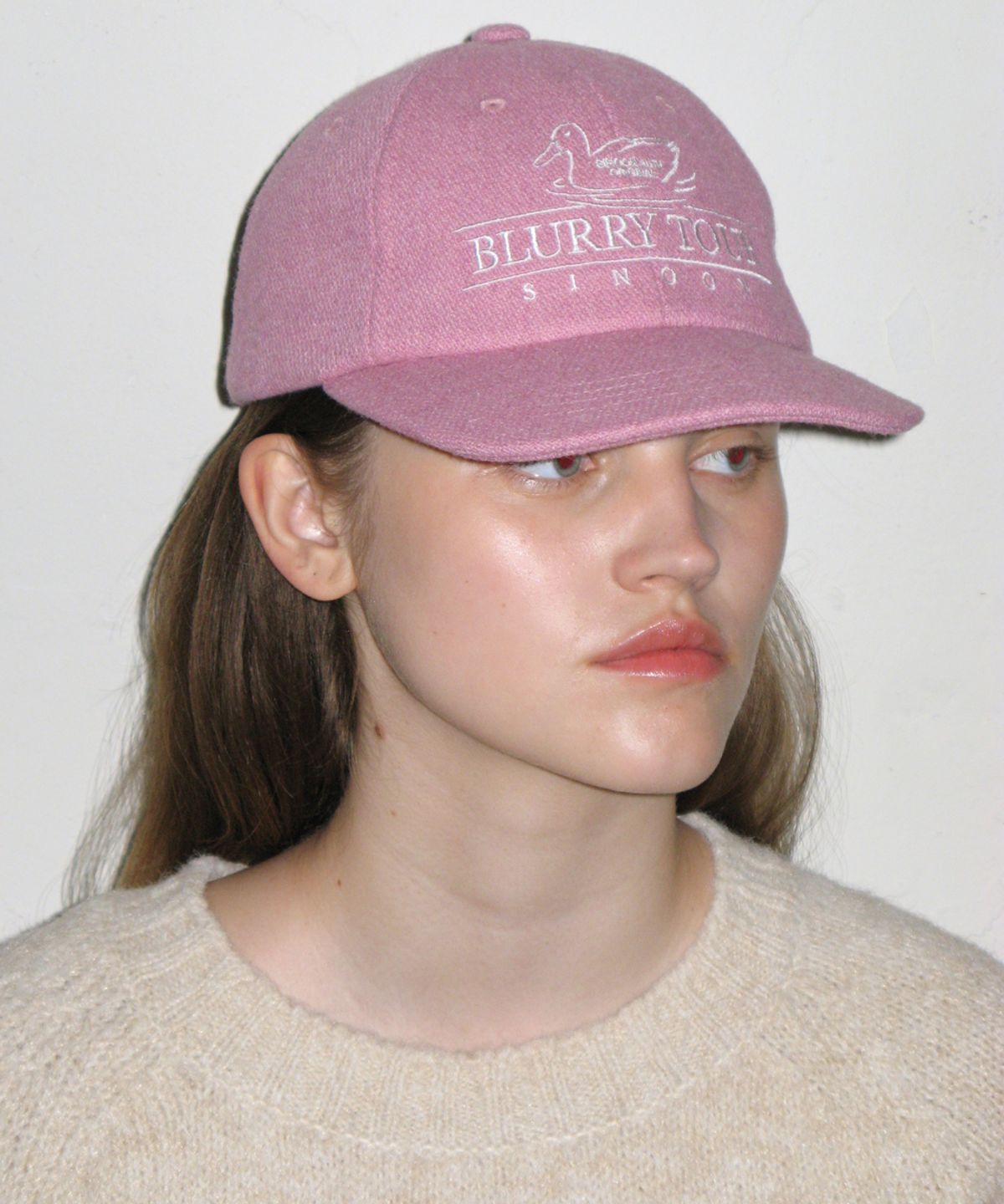 시눈(SINOON) WOOL CLASSIC BALL CAP (PINK)