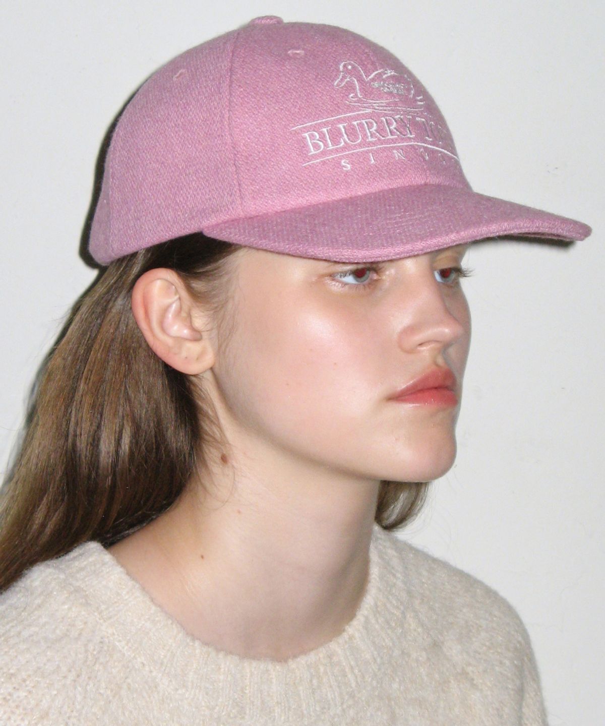 시눈(SINOON) WOOL CLASSIC BALL CAP (PINK)