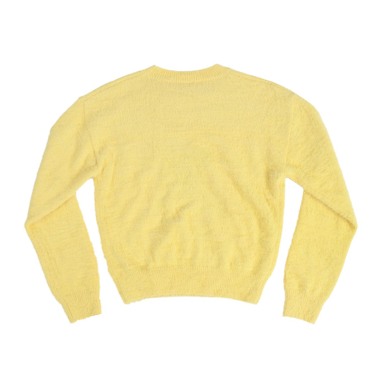 에이이에이이(AEAE) Flashed Cats Angora Knit -[LIGHT YELLOW]