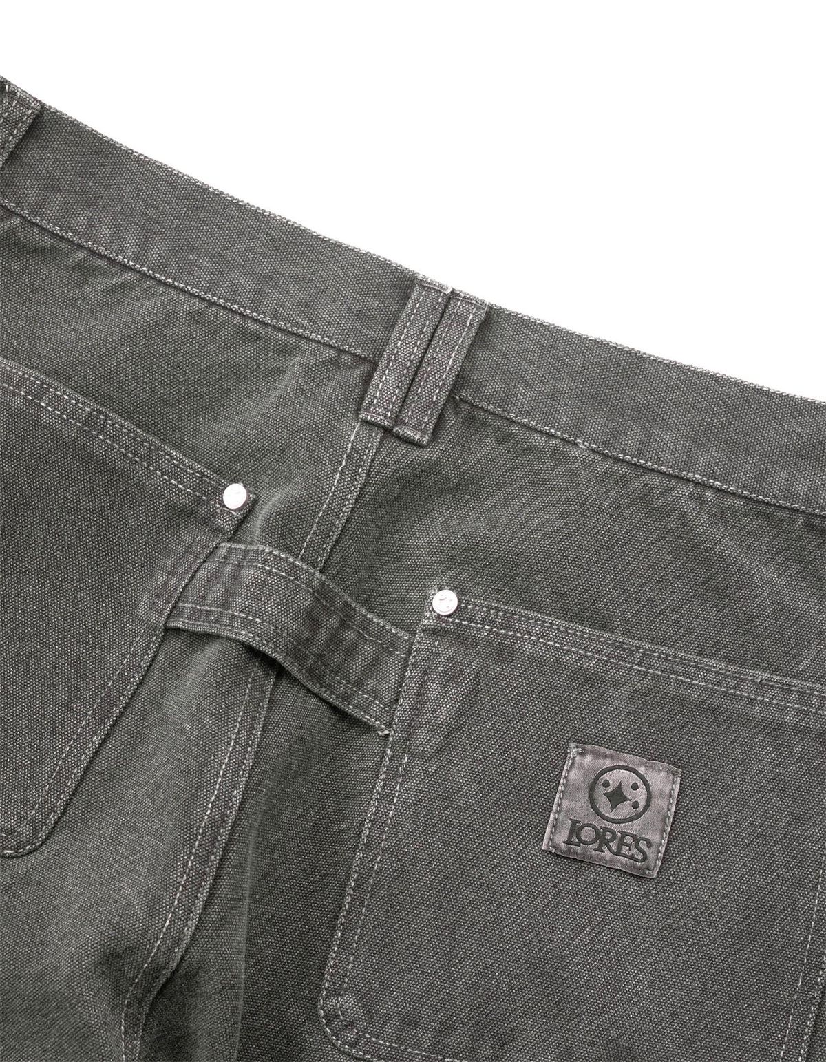 로어즈(LORES) Pigment Dyed Work Pants - Slate