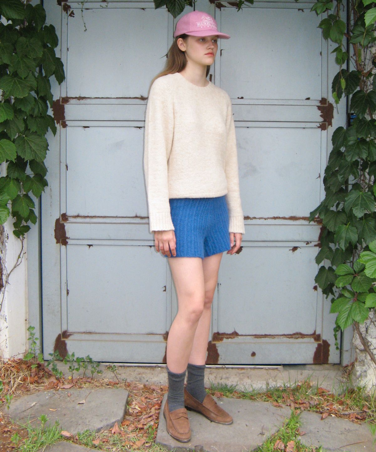 시눈(SINOON) MIXED PULLOVER KNIT (IVORY)