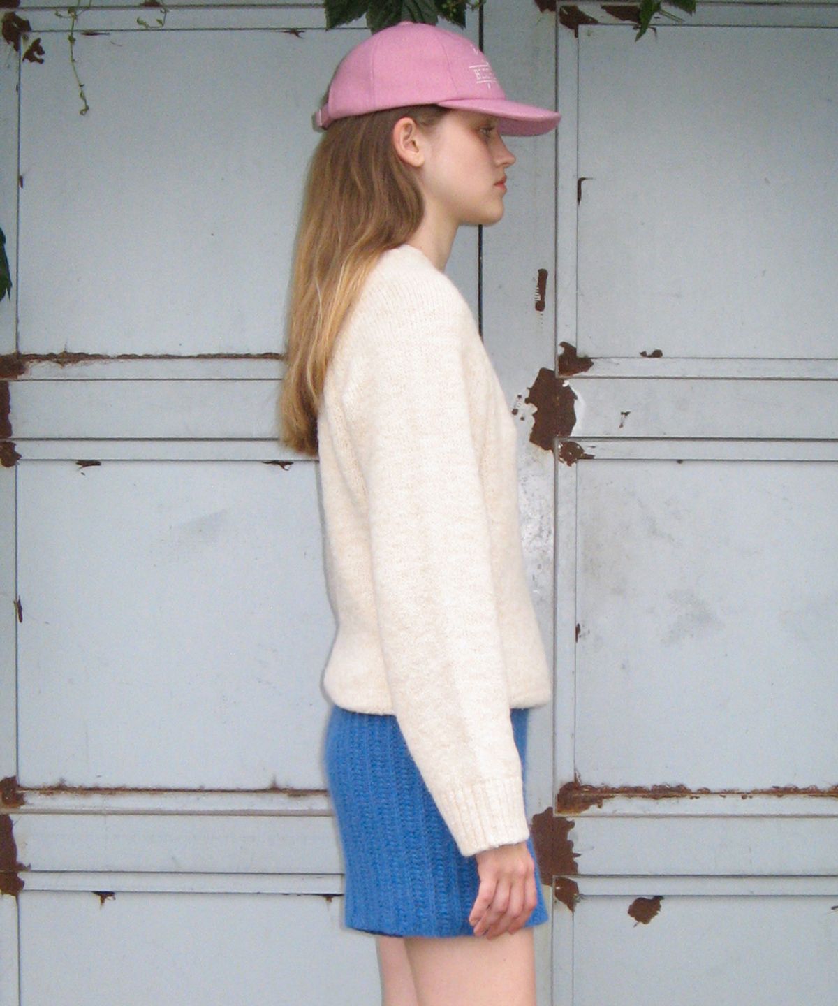 시눈(SINOON) MIXED PULLOVER KNIT (IVORY)