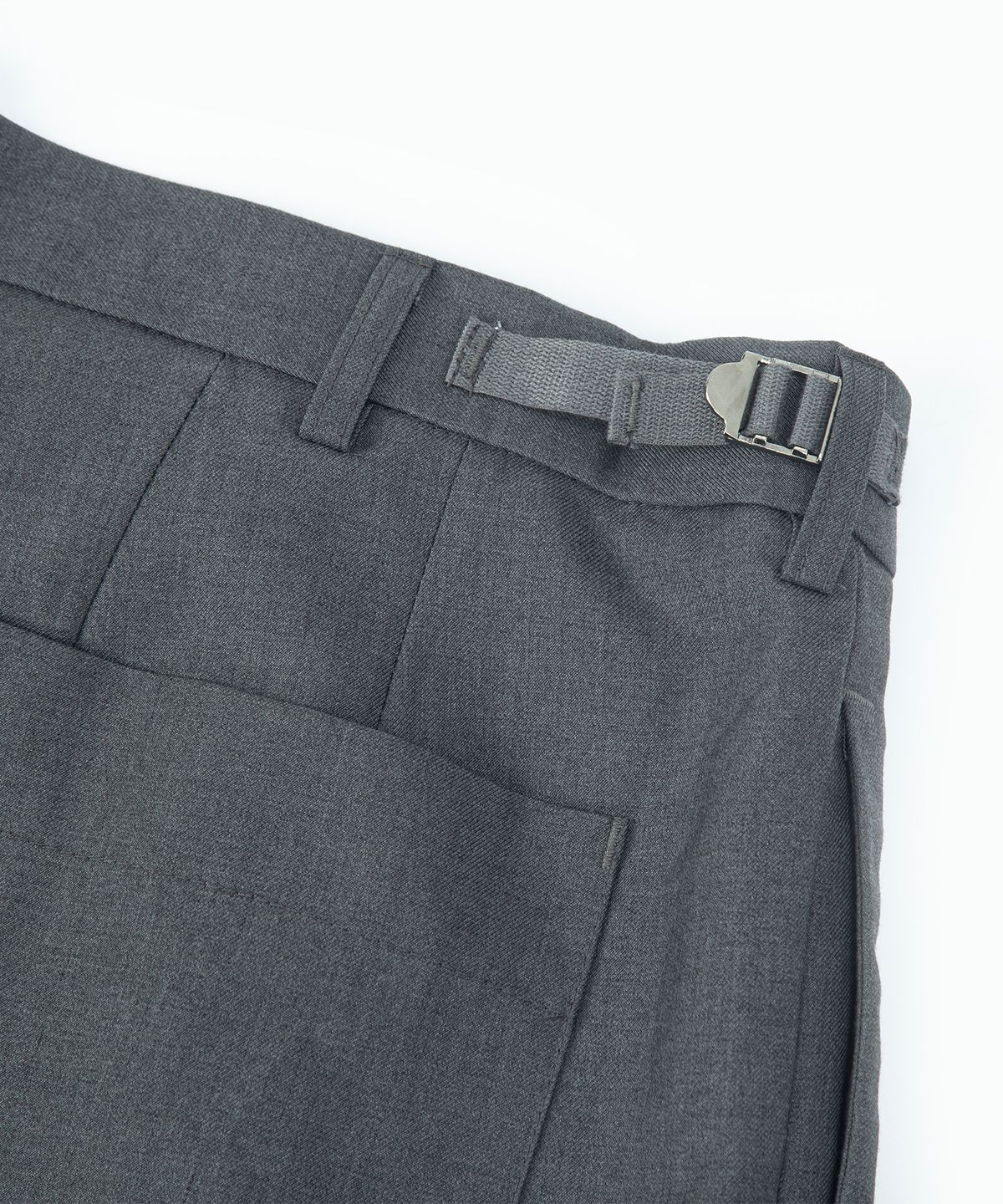 엔도어(ENDOOR) CTO deep tuck pants (charcoal)