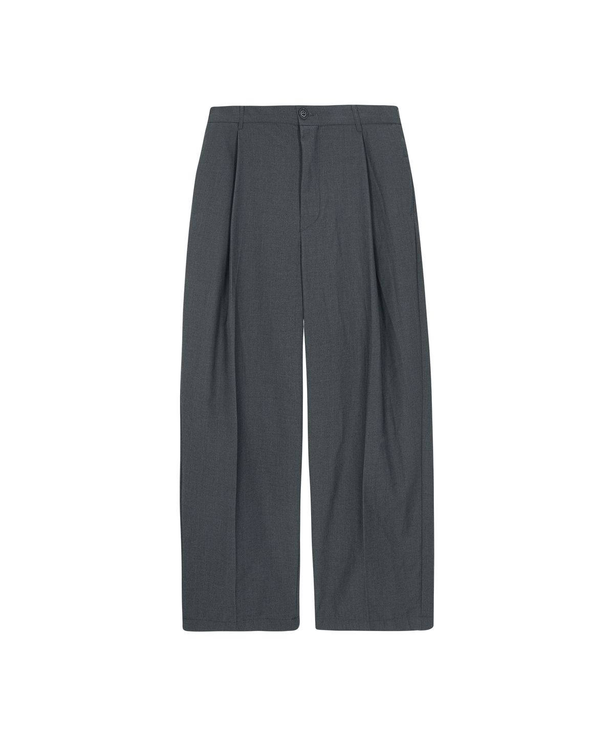 엔도어(ENDOOR) CTO deep tuck pants (charcoal)