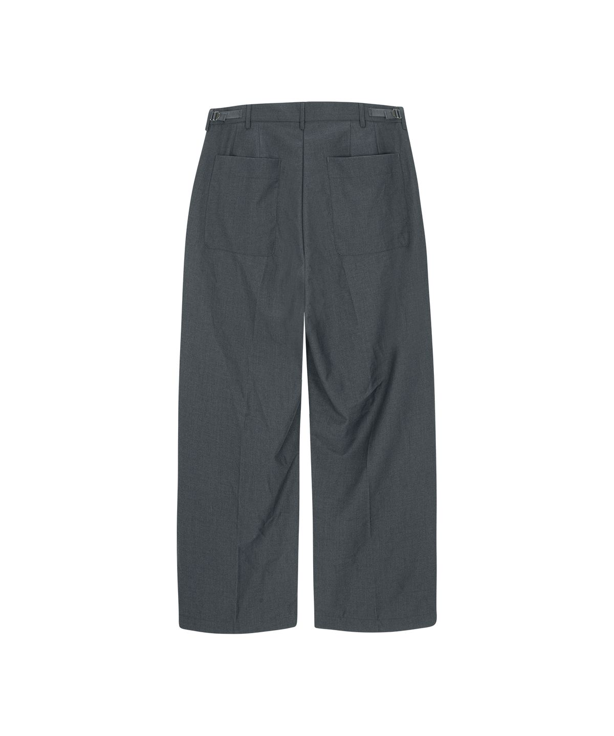 엔도어(ENDOOR) CTO deep tuck pants (charcoal)