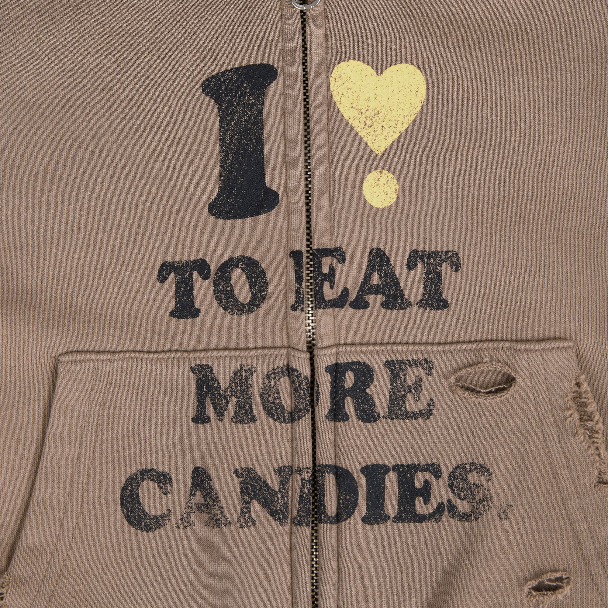 ☆大人気☆AEAE☆I LOVE CANDY CROP HOODIE ZIP-UP☆追跡可