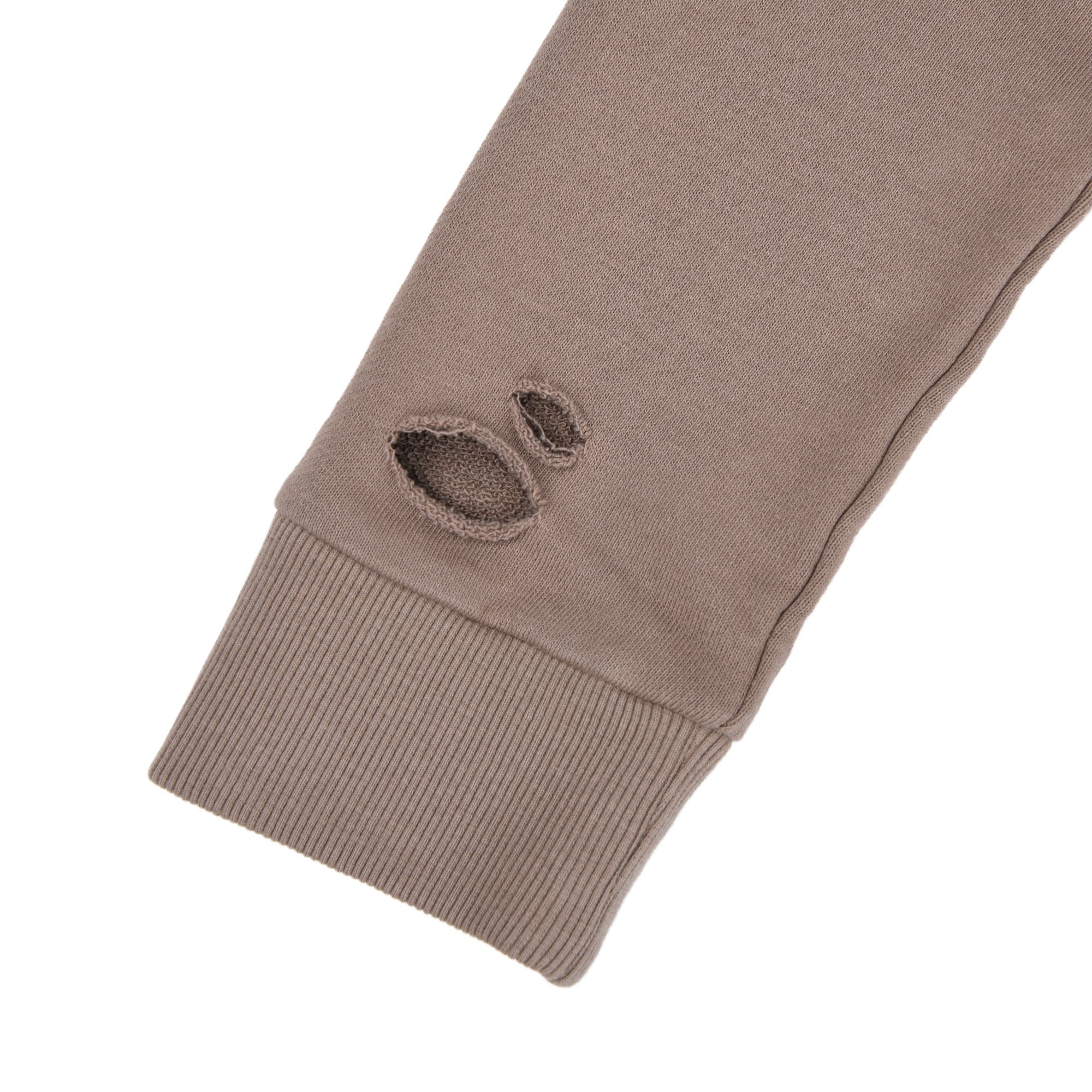 MUSINSA公式 | AEAE I LOVE CANDY Crop Hoodie zip-up -[BROWN]