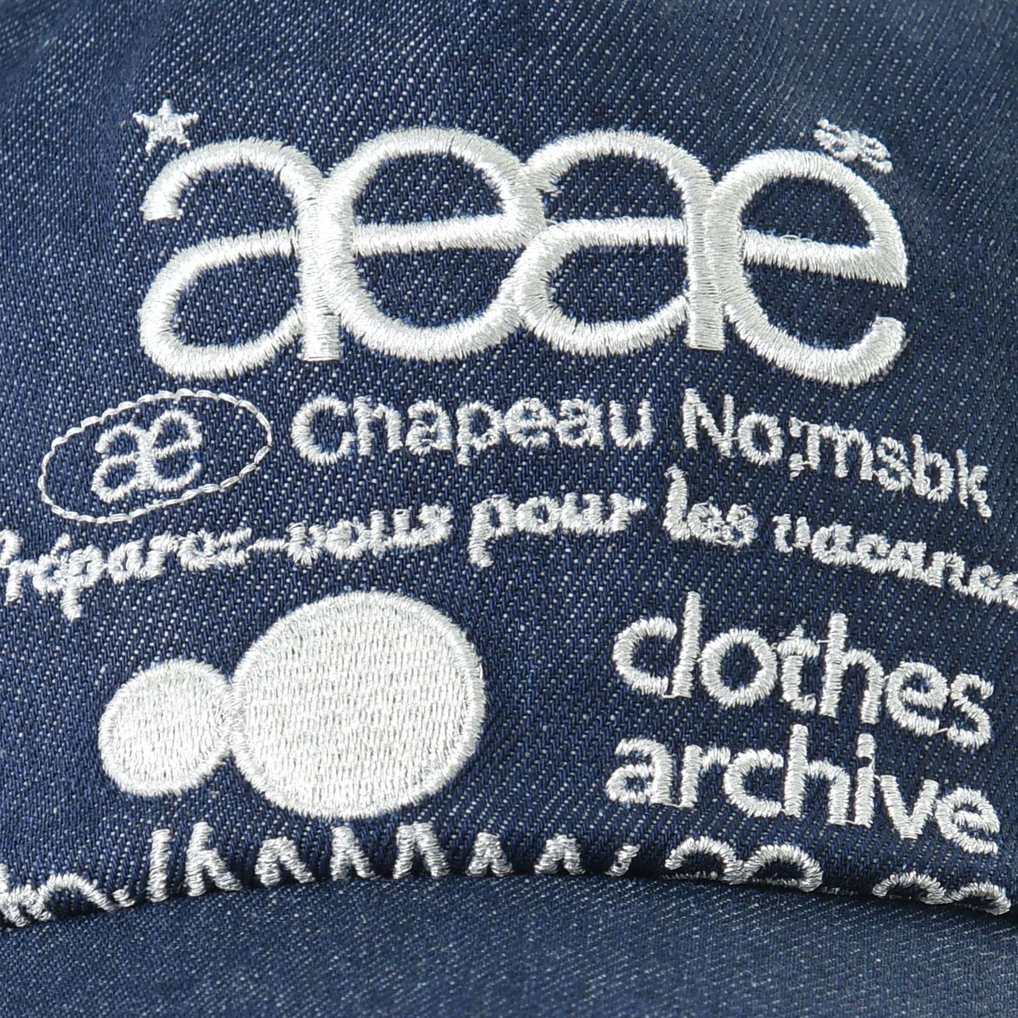 キャップ AEAE WEB LOGO DENIM 5 PANNEL CAP [MID BLUE] MUSINSA | AEAE WEB LOGO DENIM 5 PANNEL CAP - [MID BLUE]