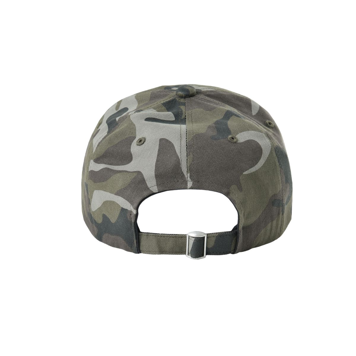 에이이에이이(AEAE) WEB LOGO CAMO 5 PANNEL CAP - [GREEN]