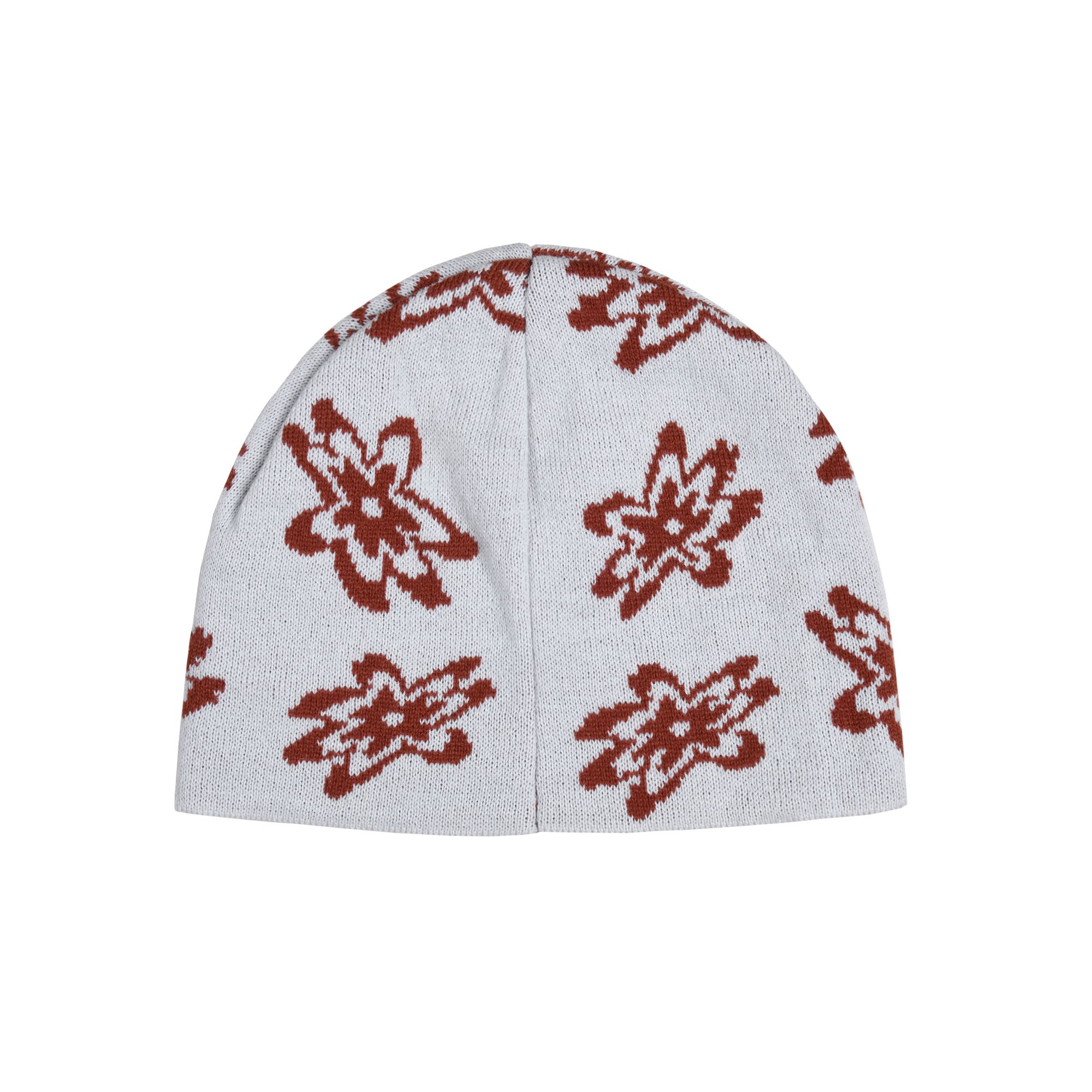 MUSINSA公式 | AEAE Jacquard Flower Beanie -[COOL GRAY]