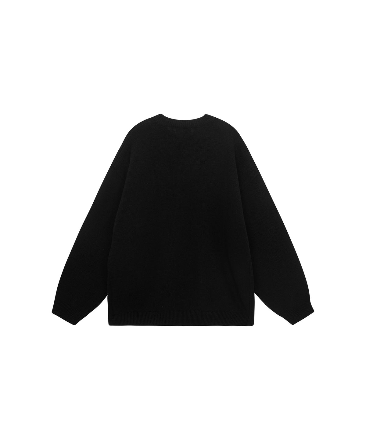 엔도어(ENDOOR) Lambswool crewneck knit (black)