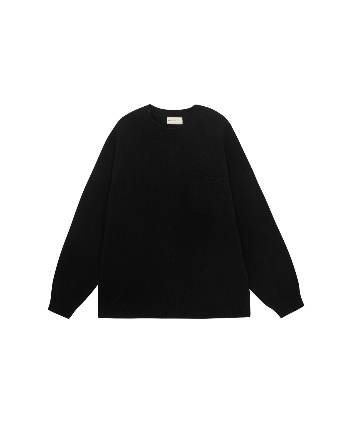 엔도어(ENDOOR) Lambswool crewneck knit (brown)