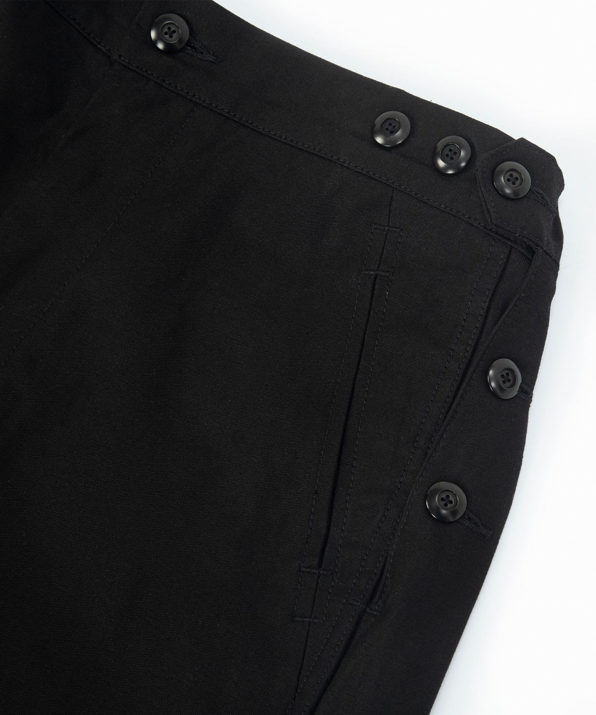 엔도어(ENDOOR) Side button b.d.u pants (black)