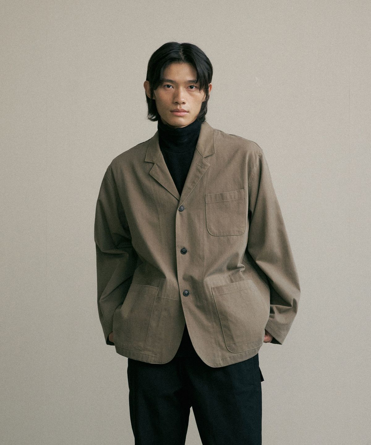 엔도어(ENDOOR) Sports field jacket (khaki beige)