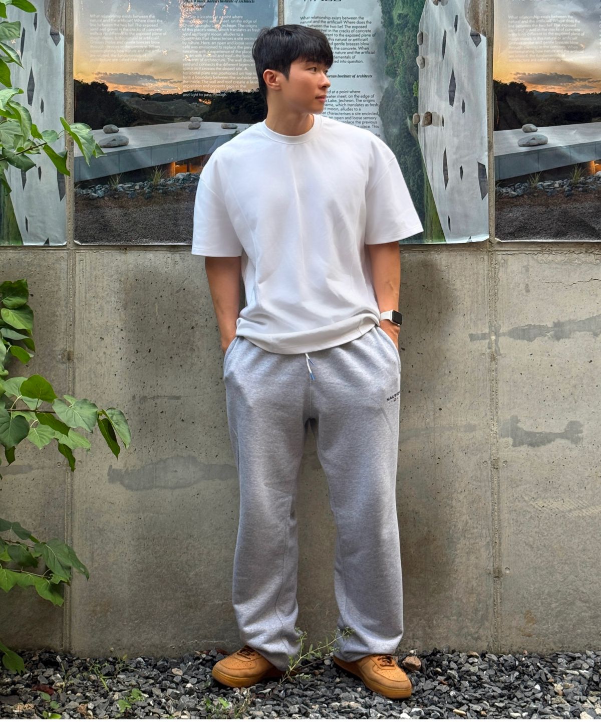 노티카(NAUTICA) 83플래그 스웨트팬츠(기모)(3colors) NPL7946
