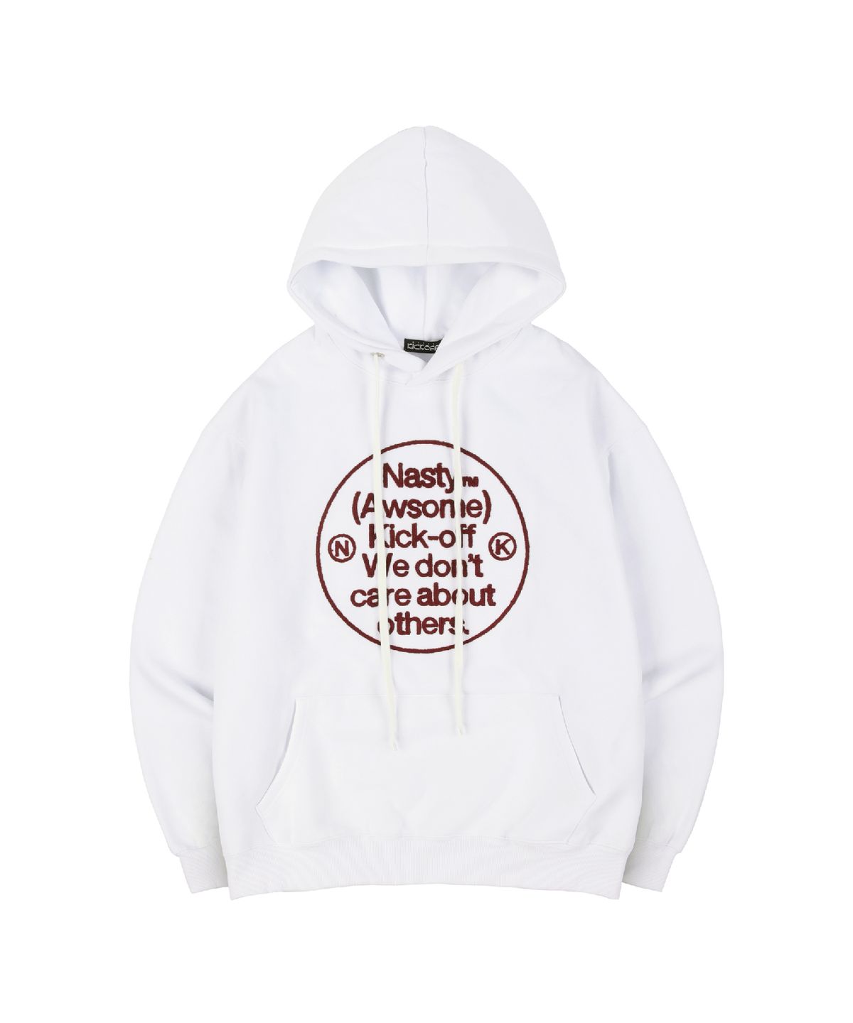 카이파이(KAIFAI) [NK] Laconic Hoodie (White)_K23ZB204