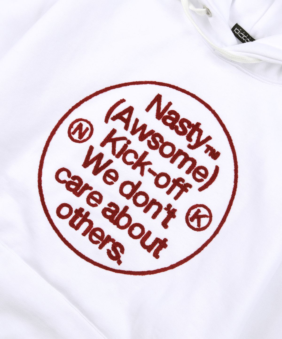 카이파이(KAIFAI) [NK] Laconic Hoodie (White)_K23ZB204