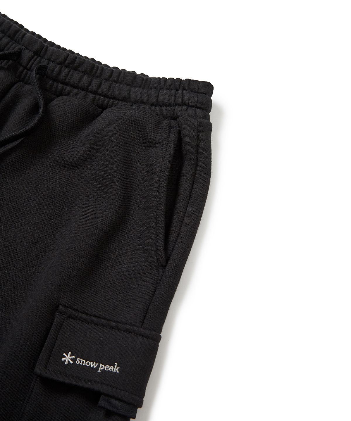 스노우피크 어패럴(SNOWPEAK APPAREL) 랜드 우먼스 투 포켓 기모 조거 팬츠 Black (S23FWFFP61)