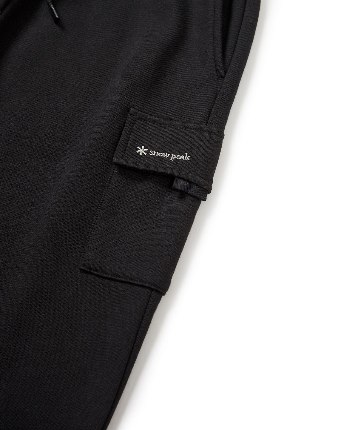 스노우피크 어패럴(SNOWPEAK APPAREL) 랜드 우먼스 투 포켓 기모 조거 팬츠 Black (S23FWFFP61)