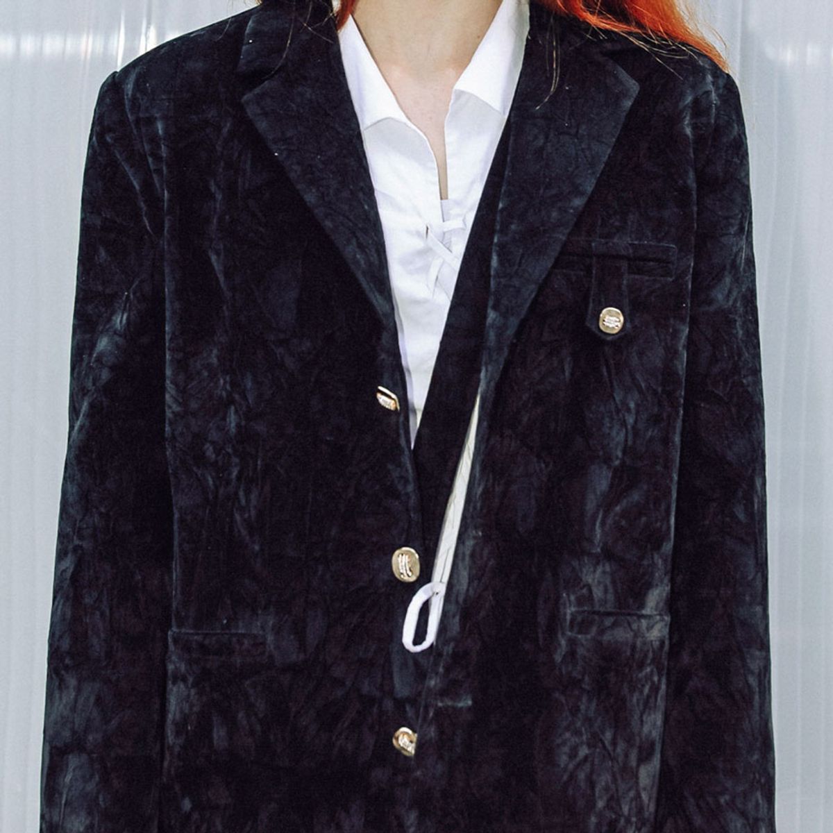 던드롭(DUNDROP) DD_Classic button down jacket