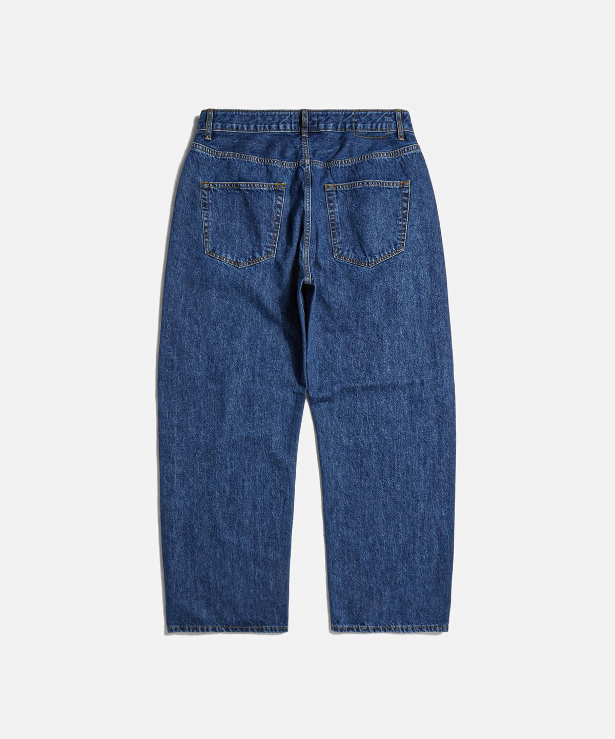 에스피오나지(ESPIONAGE) Cliff Relaxed Denim Pants Mid Indigo