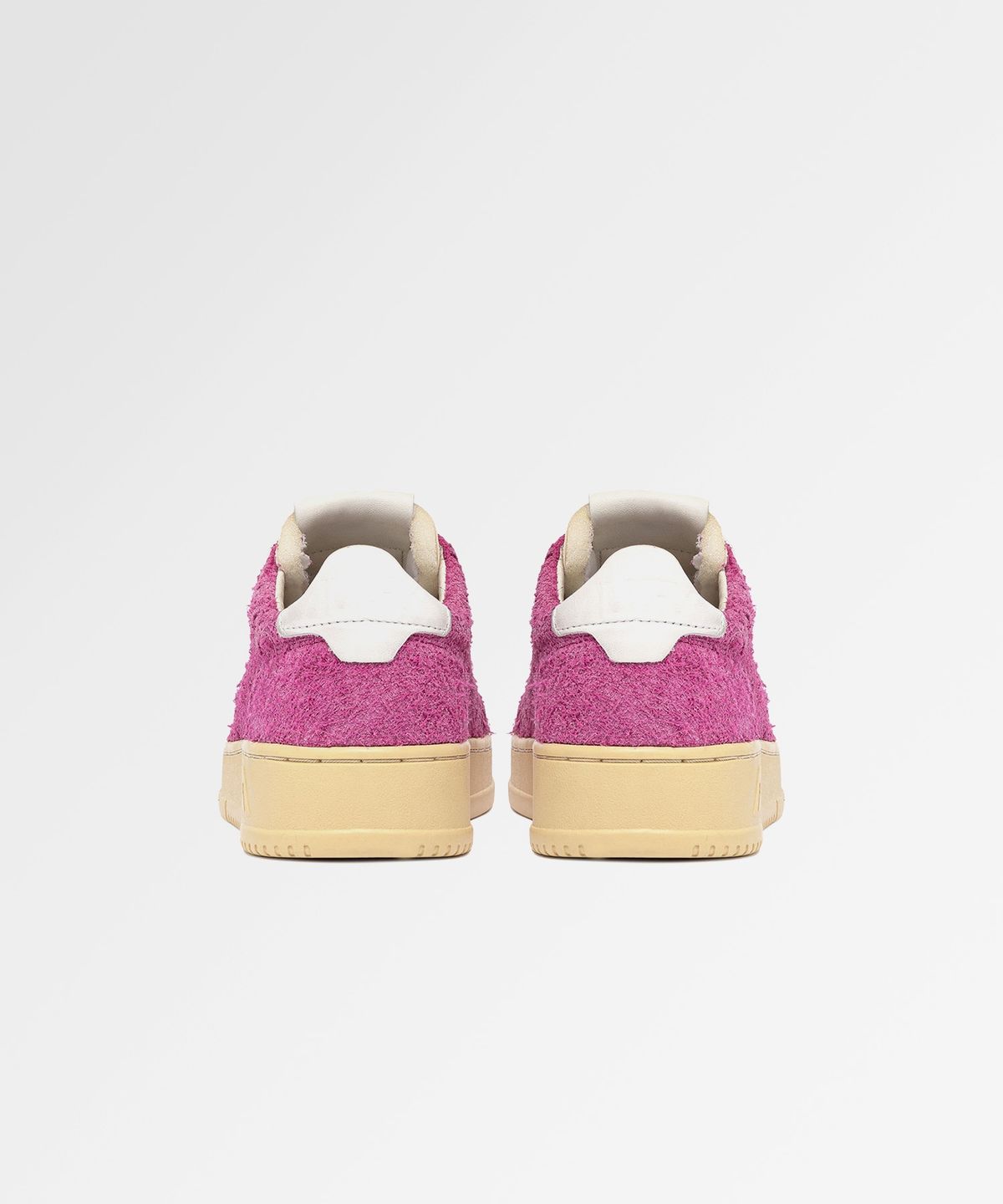 오트리(AUTRY) 메달리스트 스니커즈 in hairy suede fuchsia