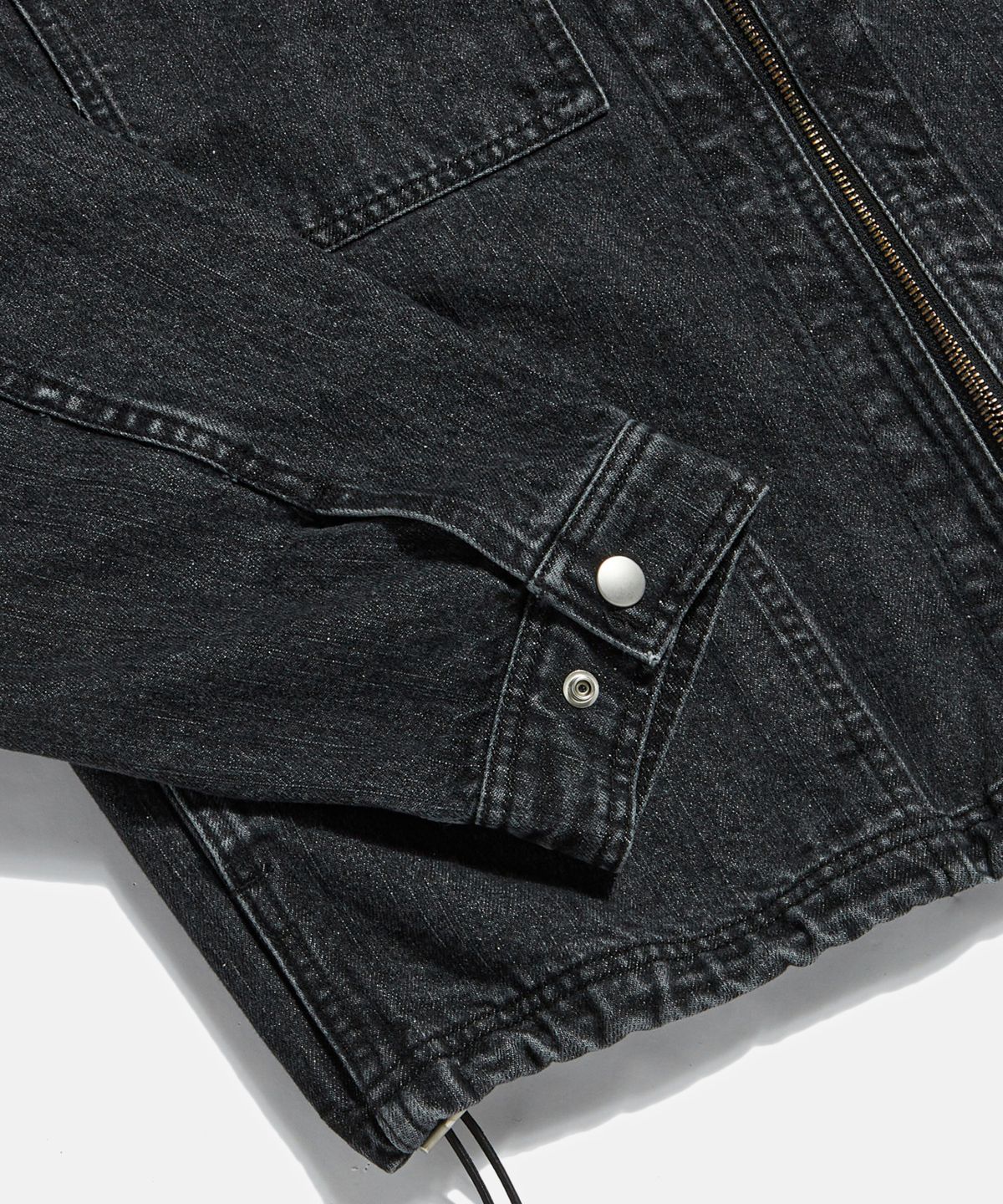 에스피오나지(ESPIONAGE) Denim Work Jacket Washed Black